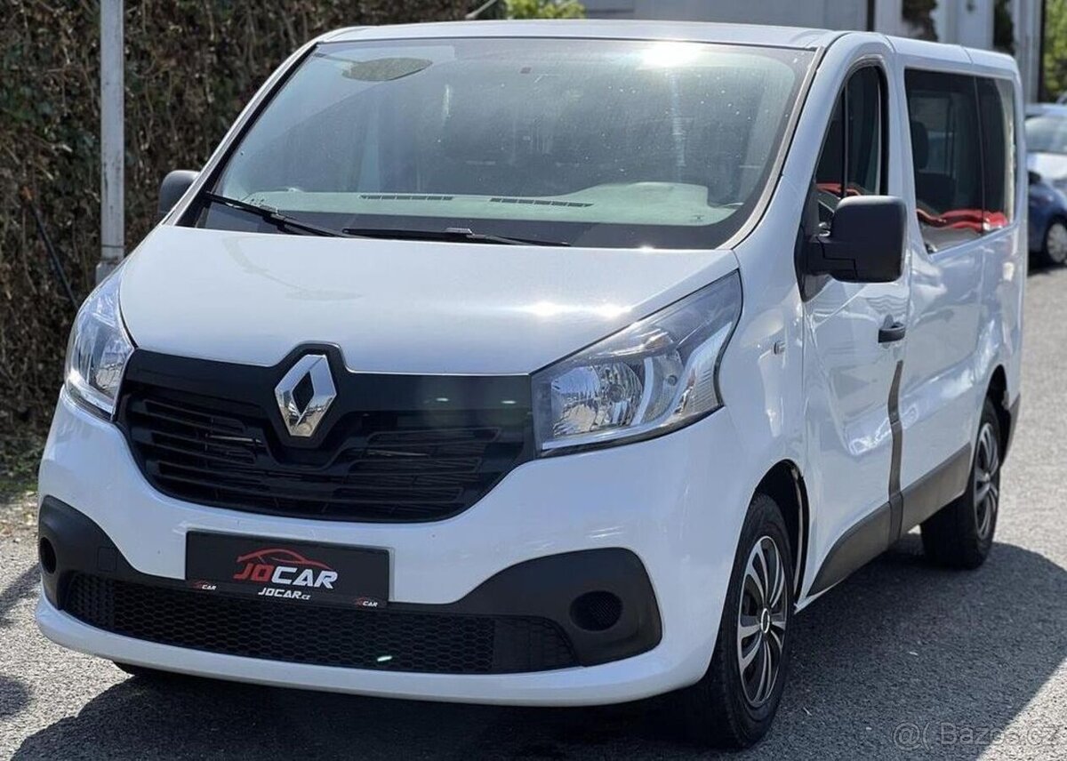 Renault Trafic 1.6DCi 9 MÍST PŮVOD ČR odp.DPH manuál 66 kw