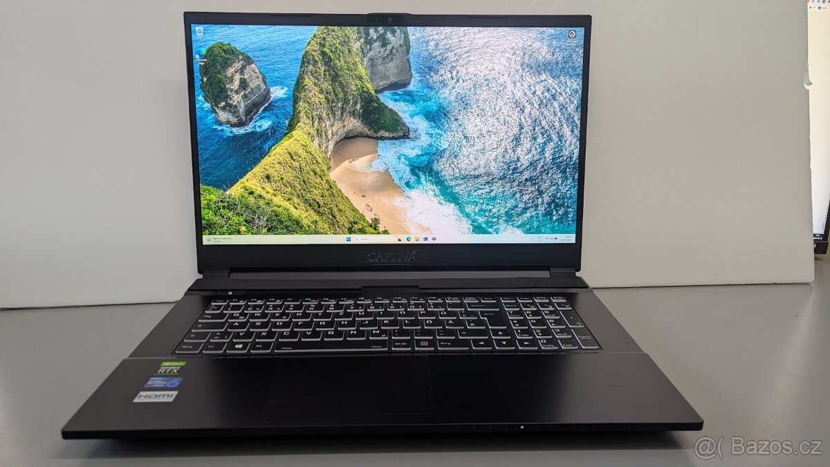Herní notebook CAPTIVA, 17.3", i7, RTX 3060 6GB, 16GB/1TB