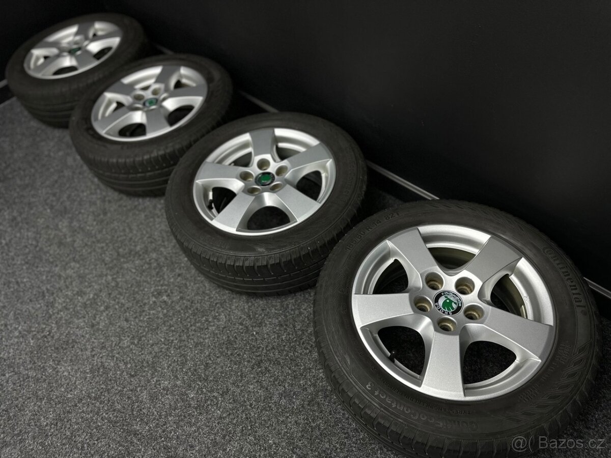 Alu Škoda 5x100 14” 185/60/14 82T
