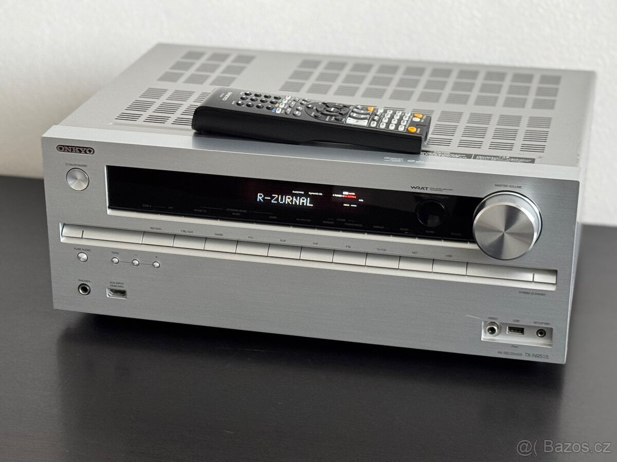 7.2 AV RECEIVER ZESILOVAČ ONKYO TX-NR515 HDMI DLNA USB 4K