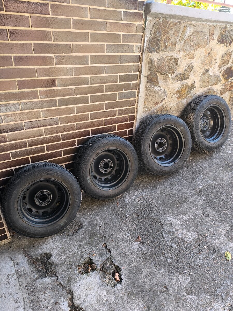 Plechové disky 14" 5J14