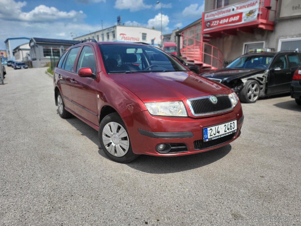 Škoda Fabia 1 facelift 1.2htp,47kw, rok 2006.