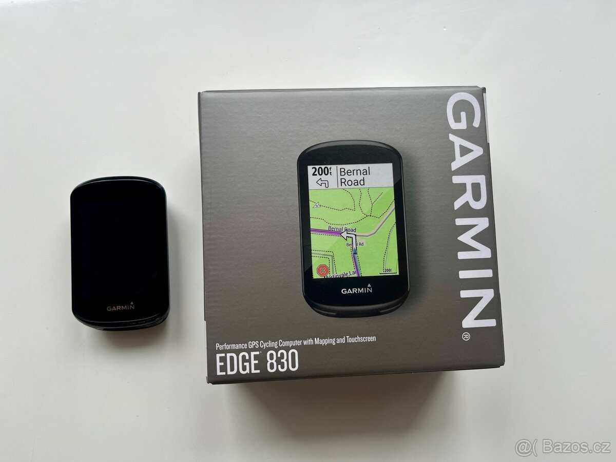 Garmin Edge 830 + Topo mapy + příslušenství