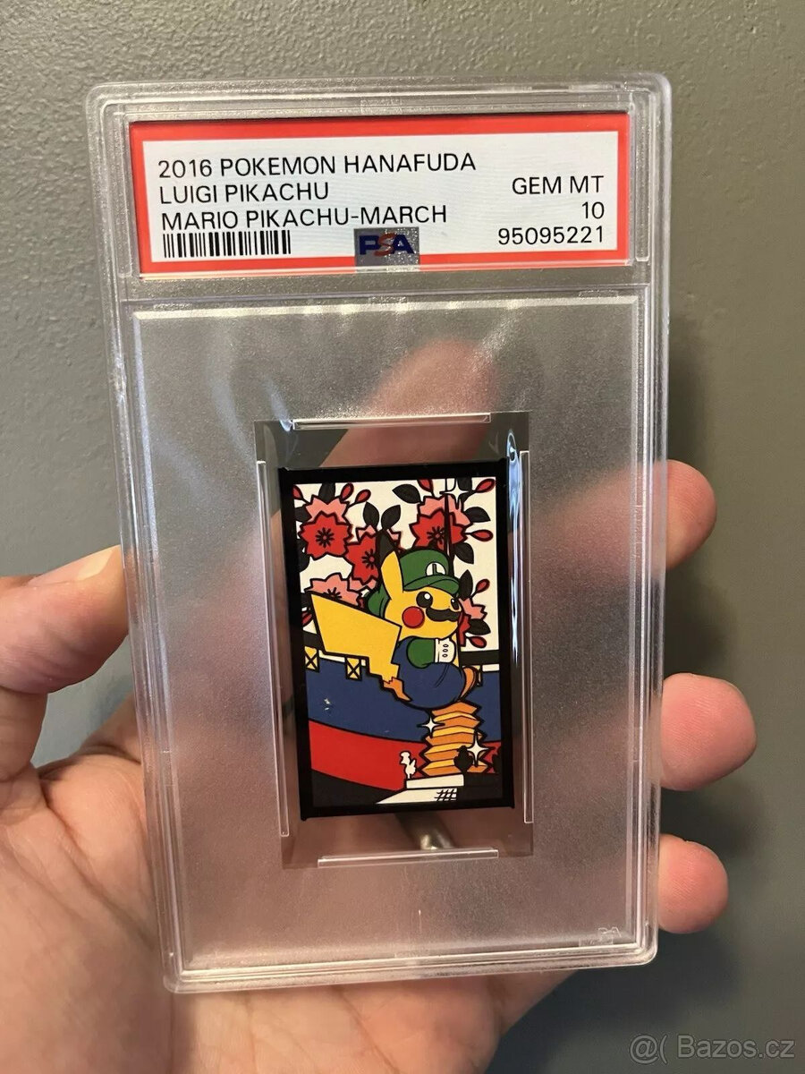 2016 Pokémon Mario Pikachu Luigi Hanafuda Plně sekvenční sad