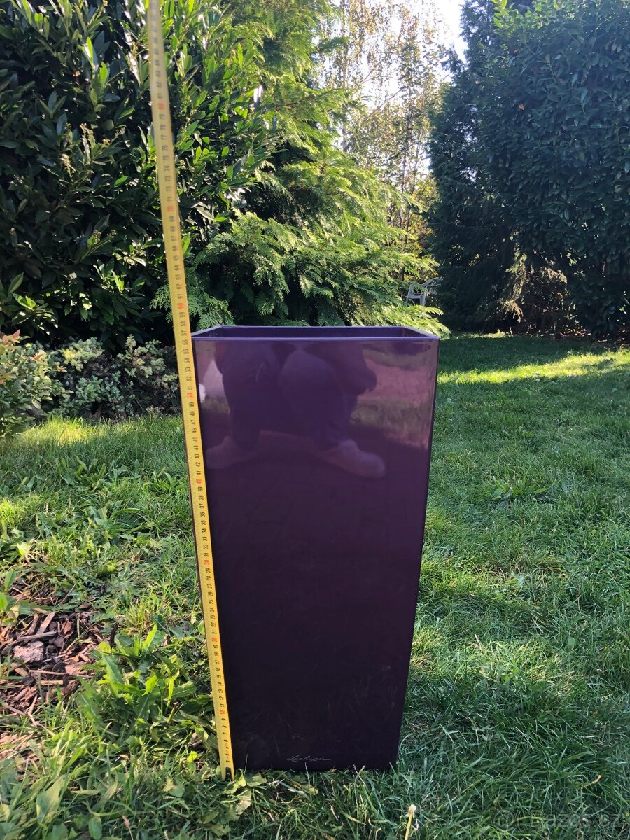 Květináč Lechuza Cubico 30 × 30 × 56 cm