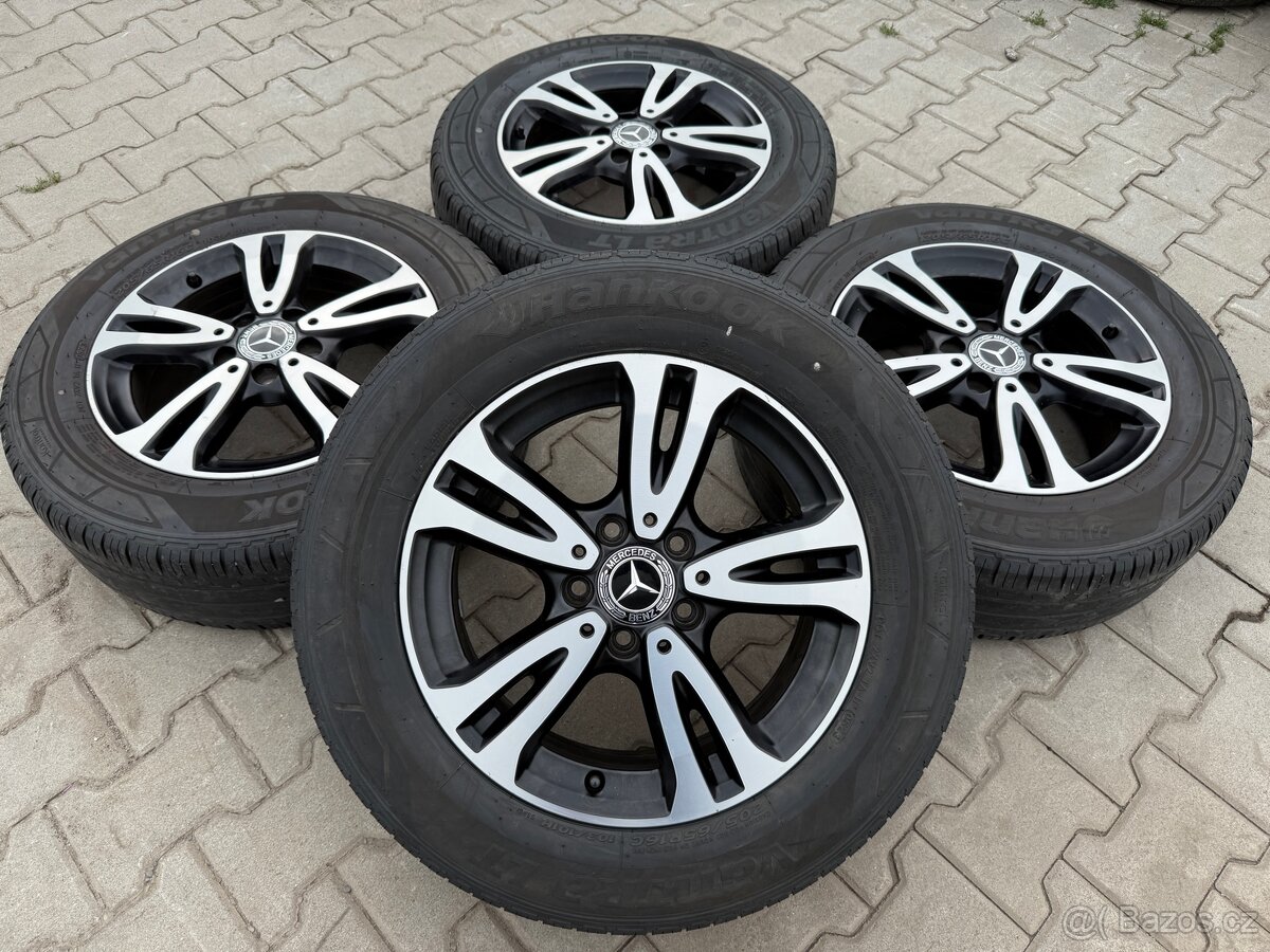 4x al kola 5x112 16 + pneu letní 205/65 R16C