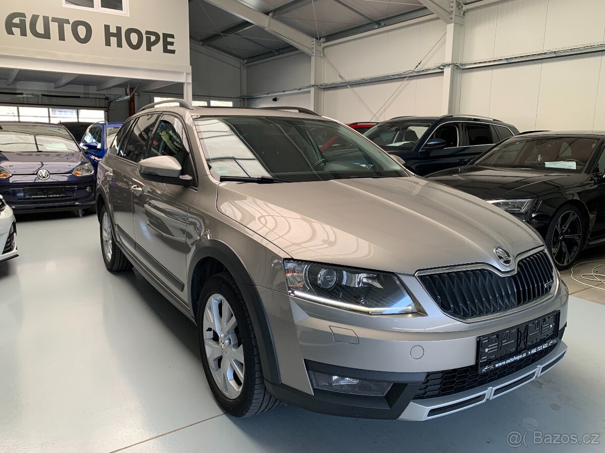 Škoda Octavia III combi 2.0 TDI 4x4 SCOUT r.v.2016
