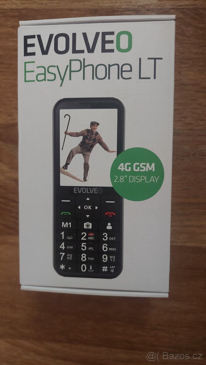 EVOLVEO EasyPhone LT, 4G mobilní telefon pro seniory