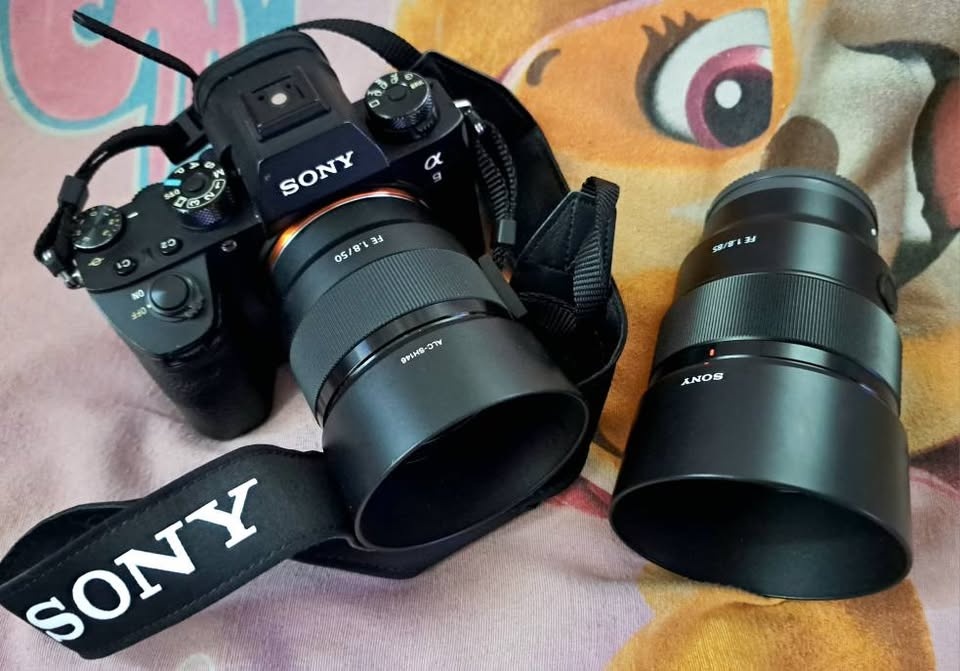 SONY A9I + Sony 85mm1,8 + 50mm1,8