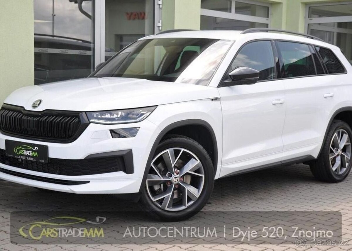 Škoda Kodiaq 2.0TDi SPORTLINE 4X4 DSG ČR 1M