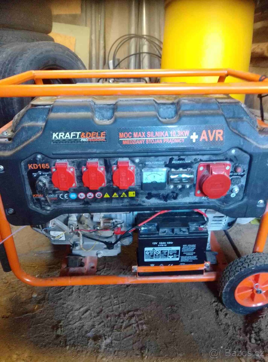 Prodám benzínovou centrálu kraft-déle