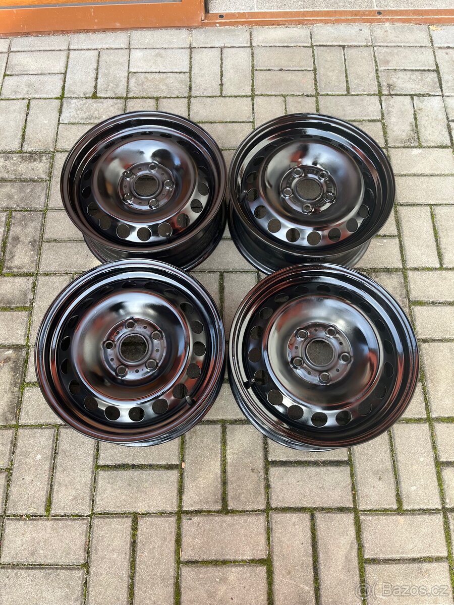 Plechové disky VW 6jx15 5x112 ET 43