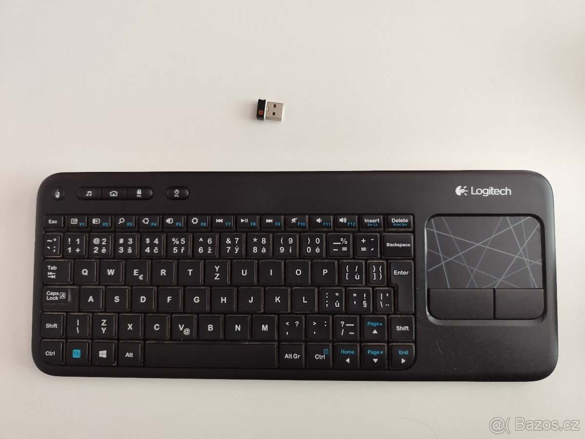 Bezdrátová klávesnice Logitech