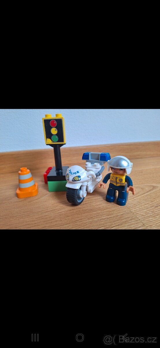 Lego DUPLO 5679 Policejní motorka