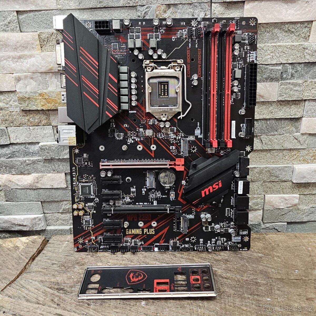 MSI MPG Z390 GAMING PLUS - Intel Z390, socket 1151