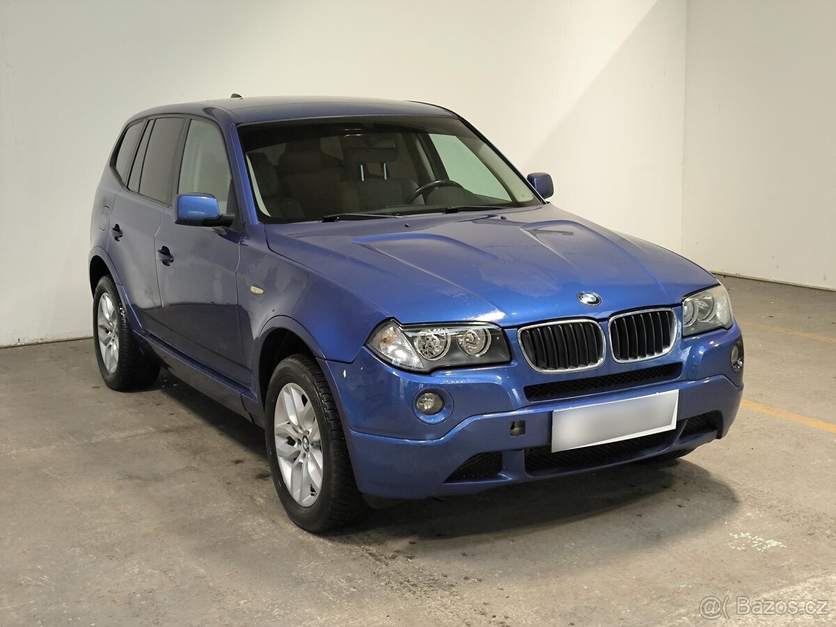 BMW X3 2.0d ,  110 kW nafta, 2007