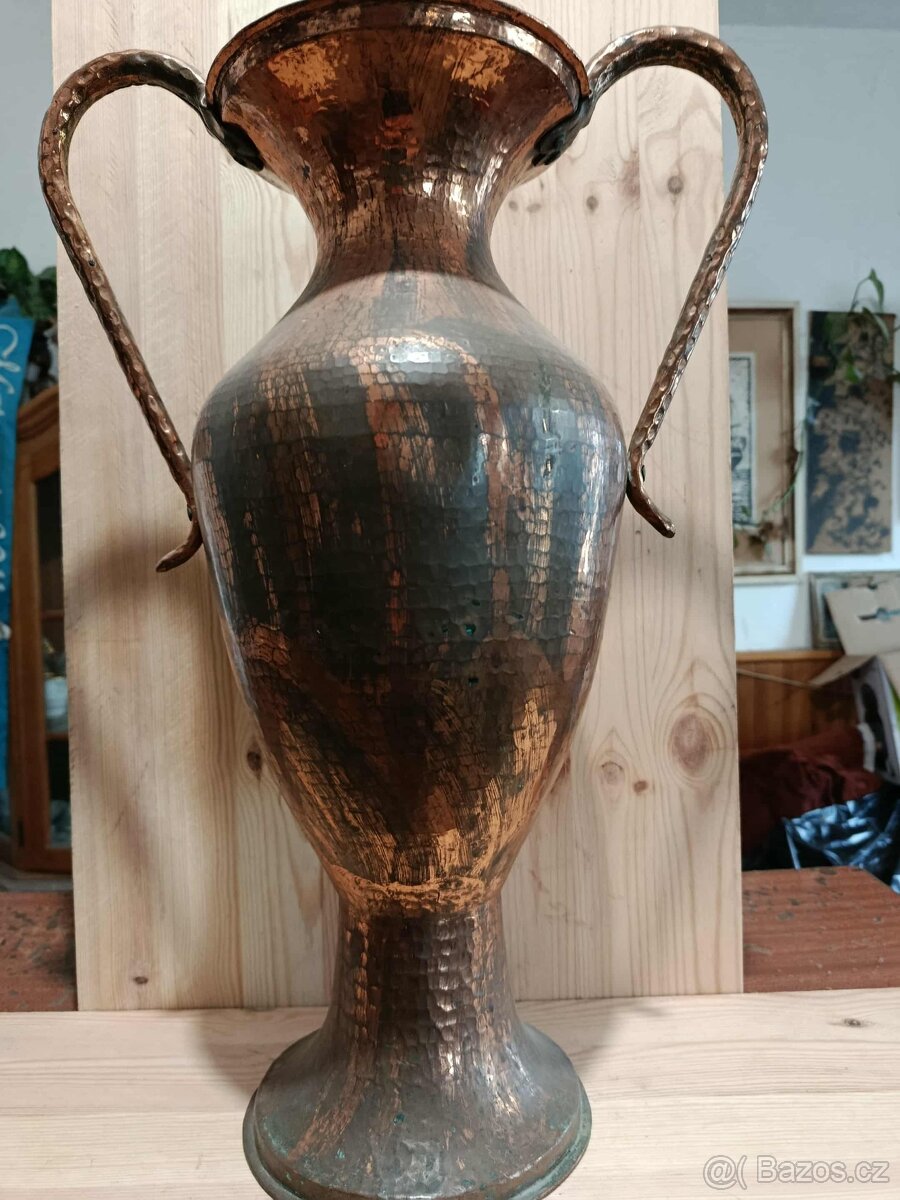 Velká měděná amfora- 51,5cm