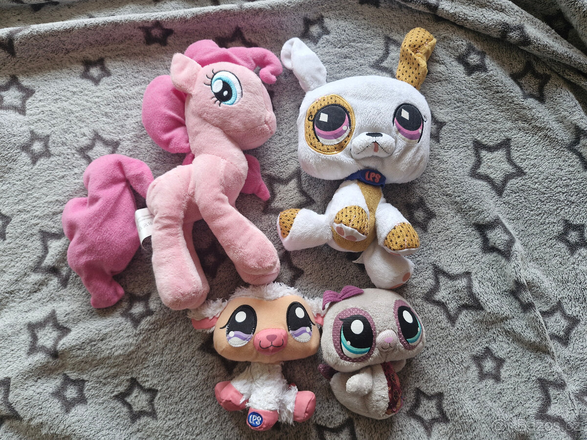 LPS littles pet shop plyšáci