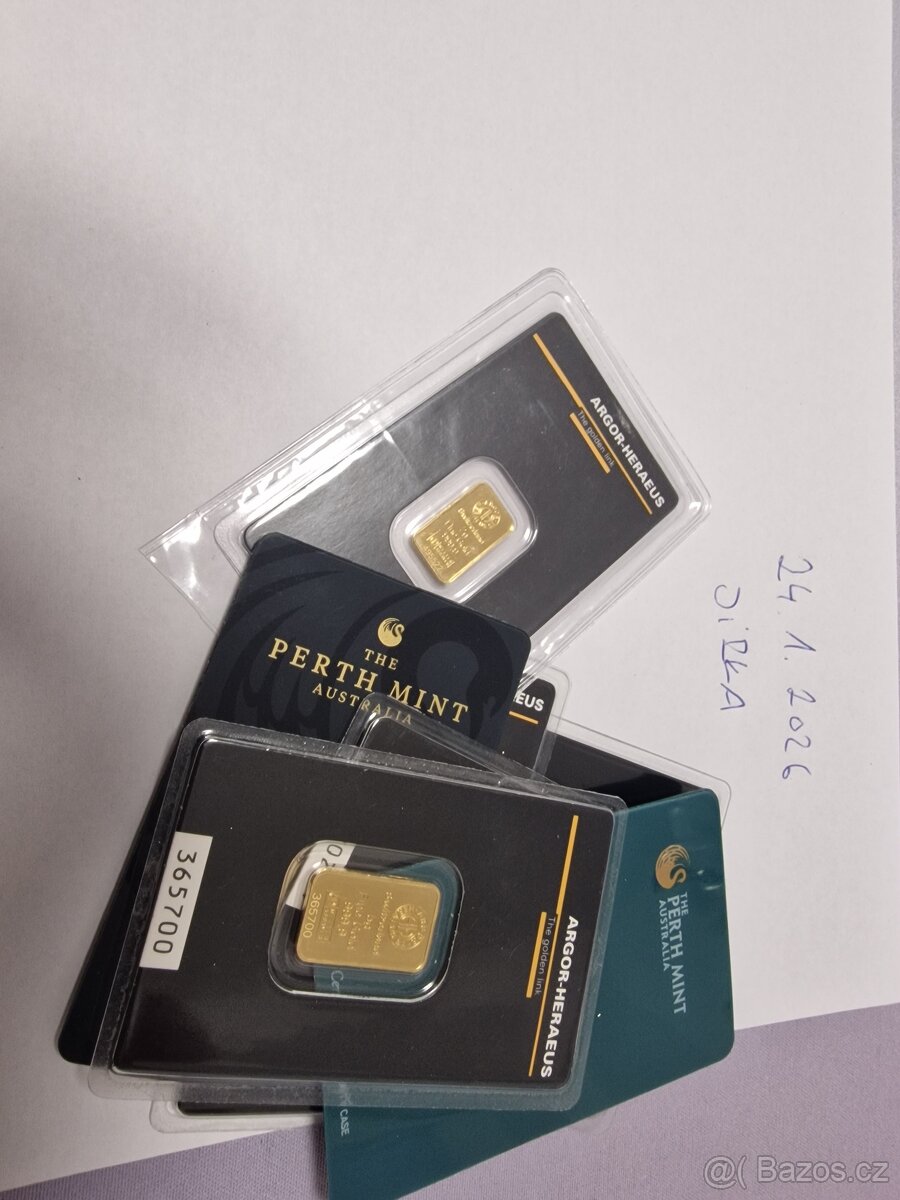 Prodám zlato a stříbro