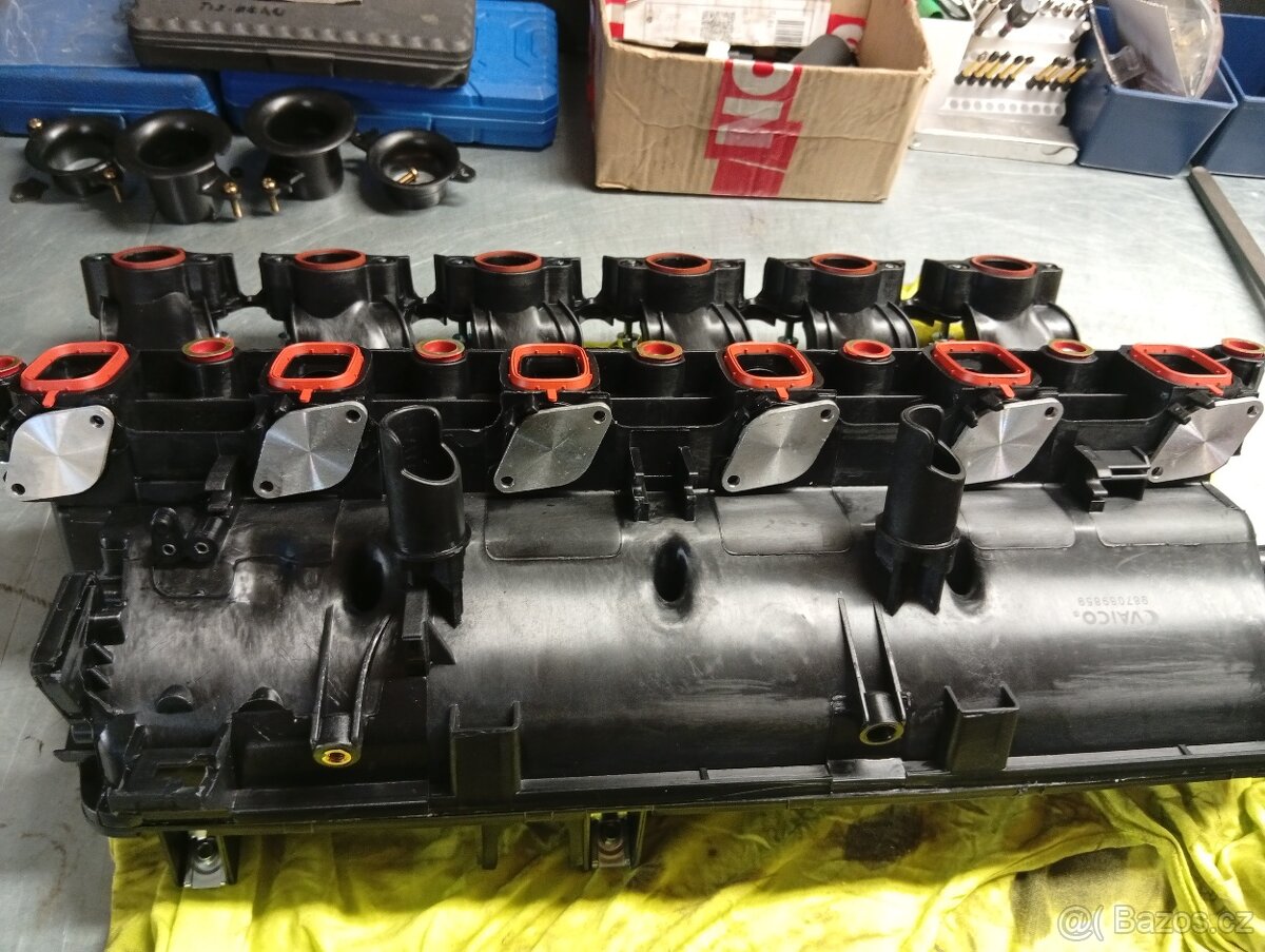 Záslepky sání bmw e60 530D