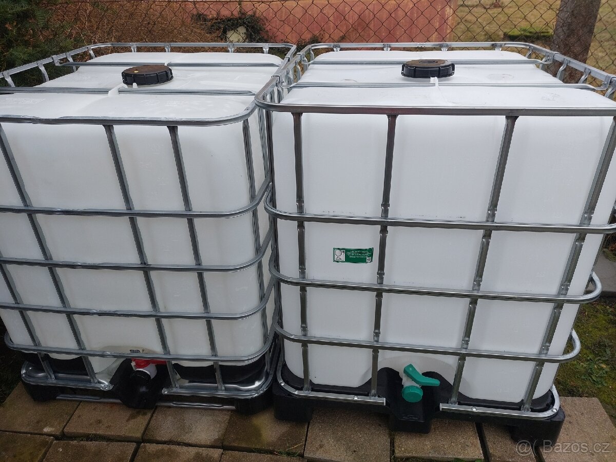 IBC 1000 litrů od potravin