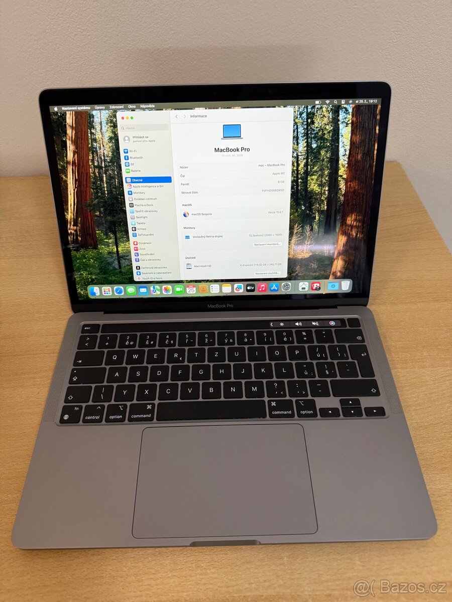 MacBook Pro 13”, M1, 256GB - Space Gray