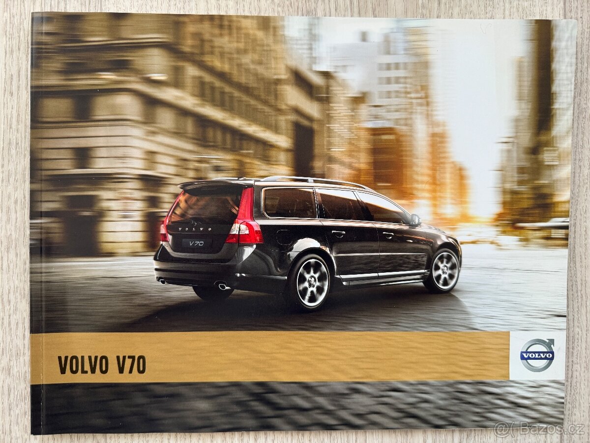 Volvo V70 prospekty, katalogy
