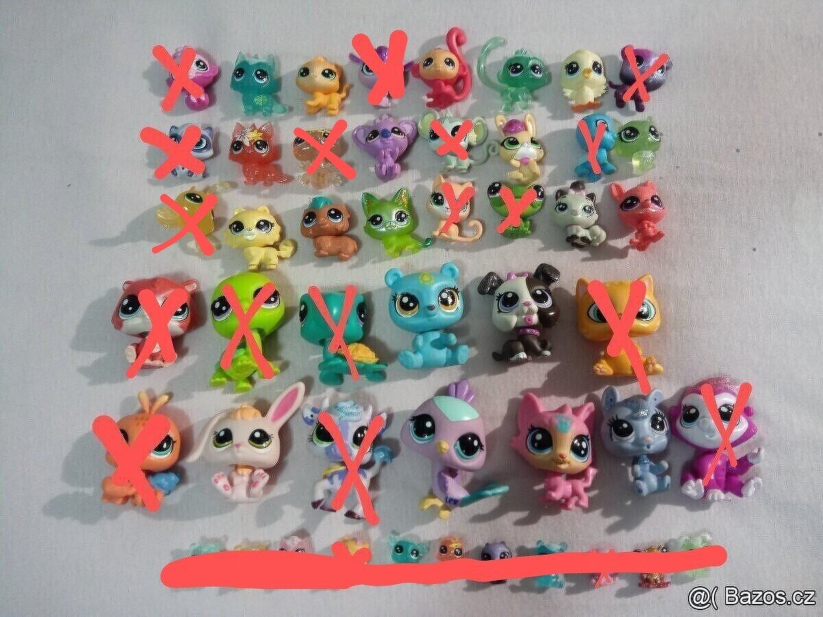 Zvířátka LPS originál + doplňky