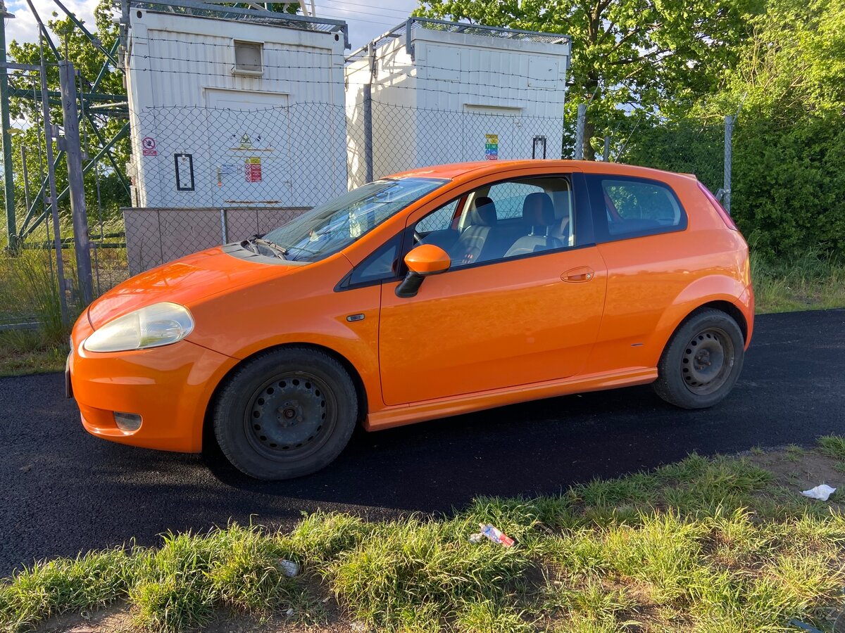 Fiat Grande Punto Sport 1.4 16V 70kW, 6-kvalt, 2007,NOVÁ STK