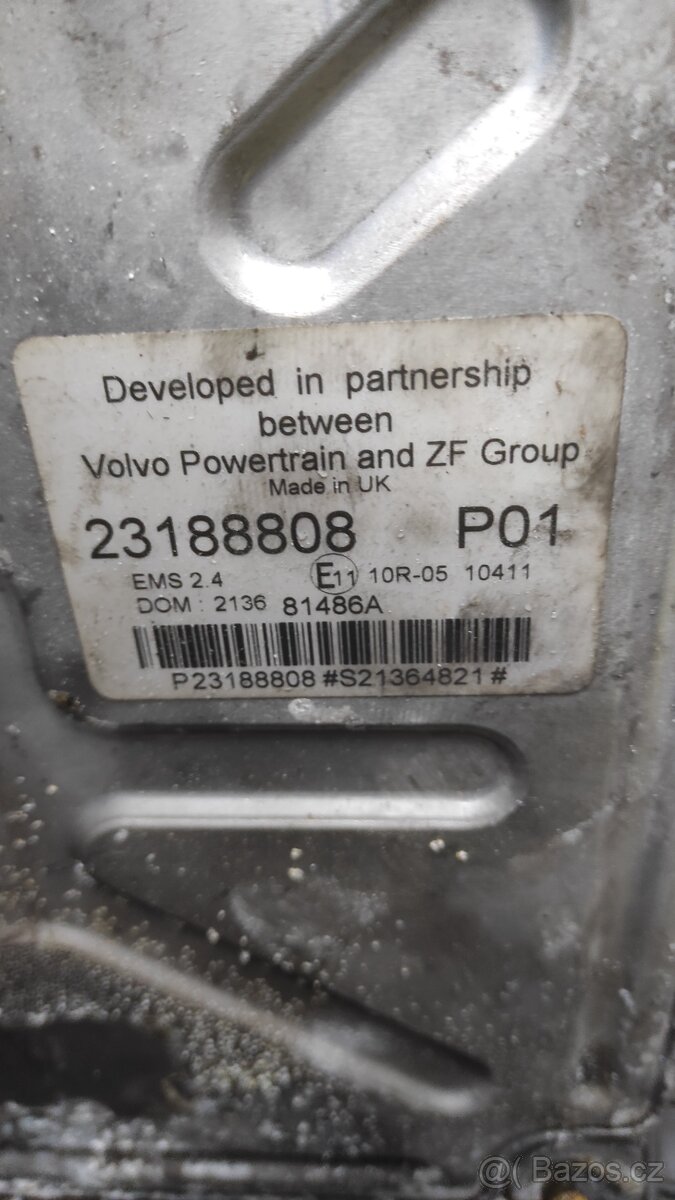 Volvo FL210 - motor , převodovka, ECU řídící jednotka