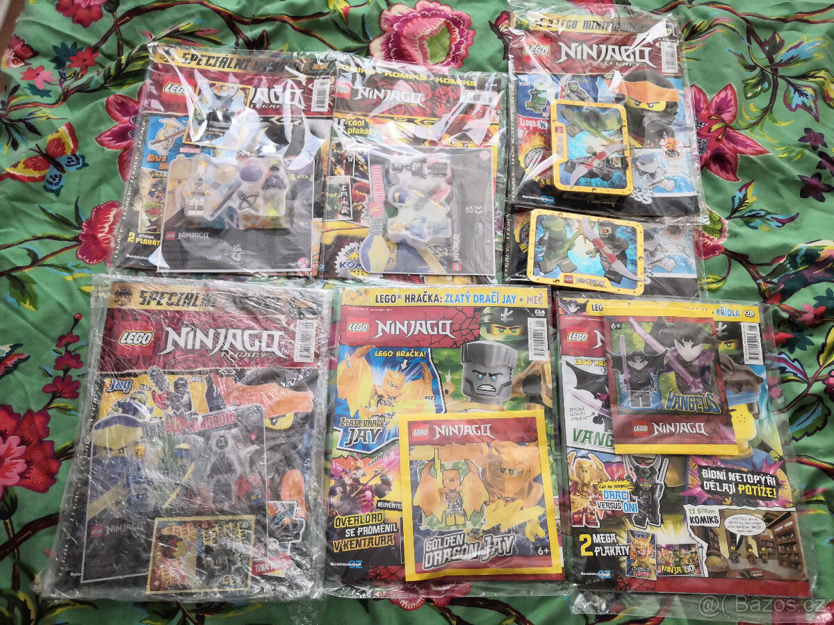 LEGO ČASOPIS: NINJAGO (7x MIX)