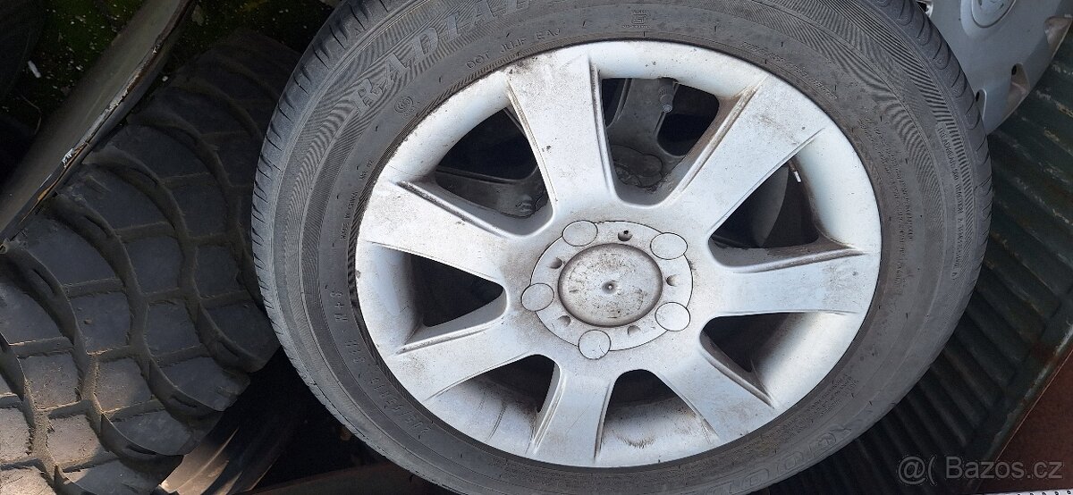 LETNI PNEU 205 55 16 2X SADA ALU KOL 5x112