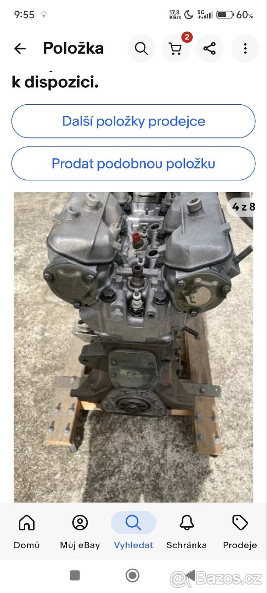 Koupím motor 2,0 Fiat 131