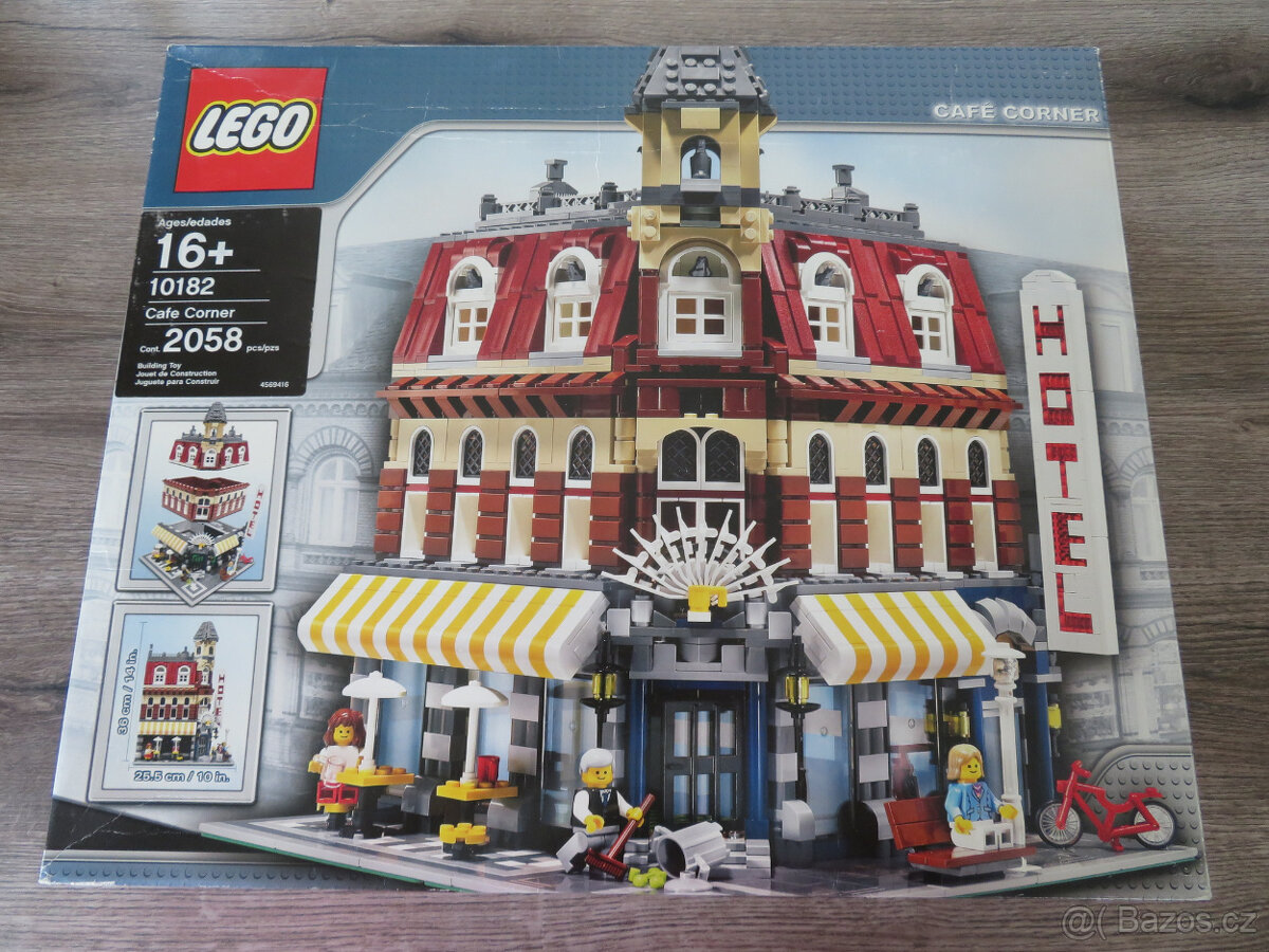 LEGO 10182 Café Corner NOVÉ / GRÁL :-)