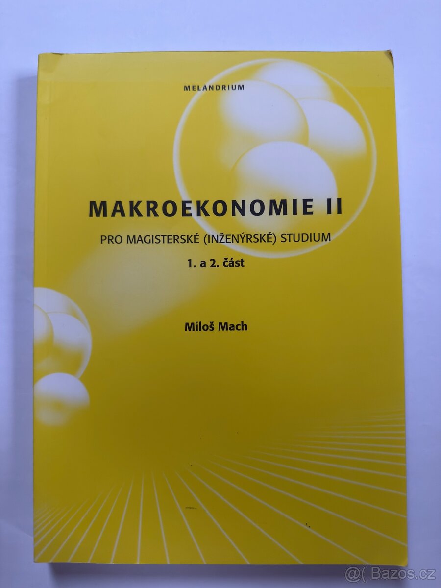 Učebnice Makroekonomie II