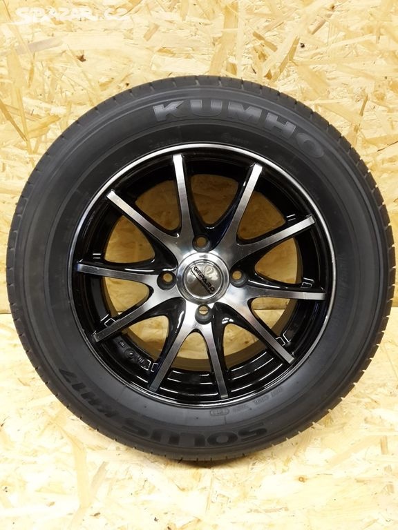 Alu kola 14" 4x108 s pneu 185/65 R14 LETNI