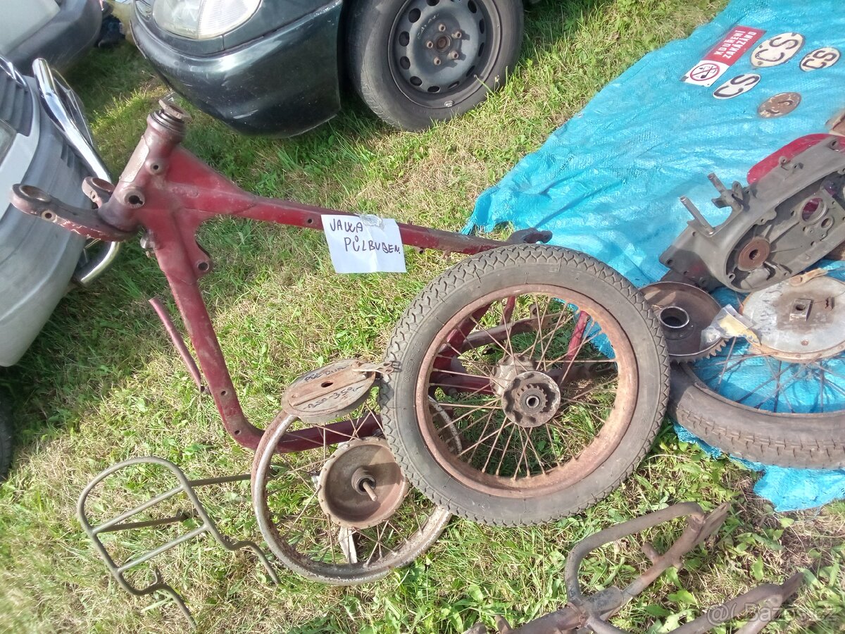 Jawa 250 350 velký Pulbuben.