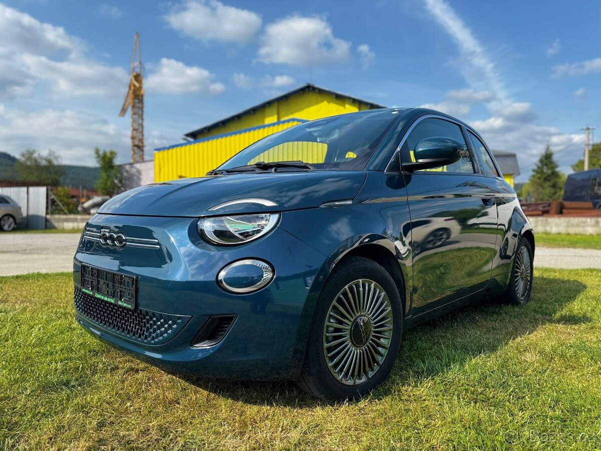Fiat 500e 42kw batéria 23 000 km (358 000 € odpočet DPH)