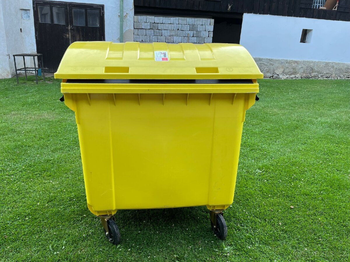 Kontejner žlutý 1100L