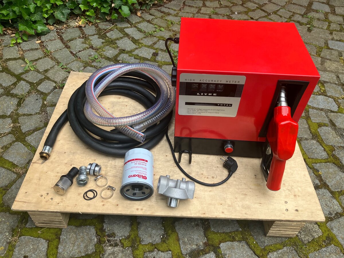 Čerpadlo na naftu, Čerpací stanice na naftu, 60l/min