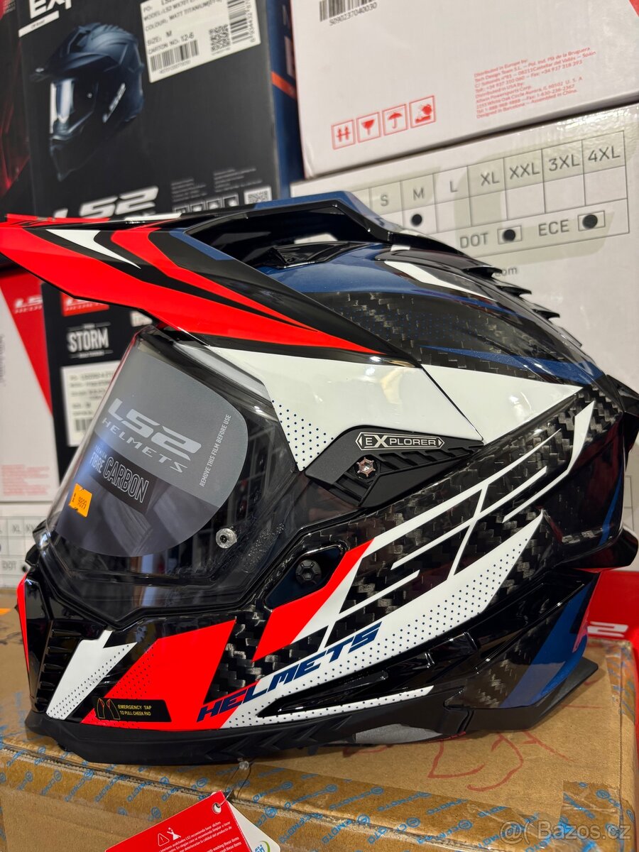 Přilba LS2 Explorer Carbon vel L