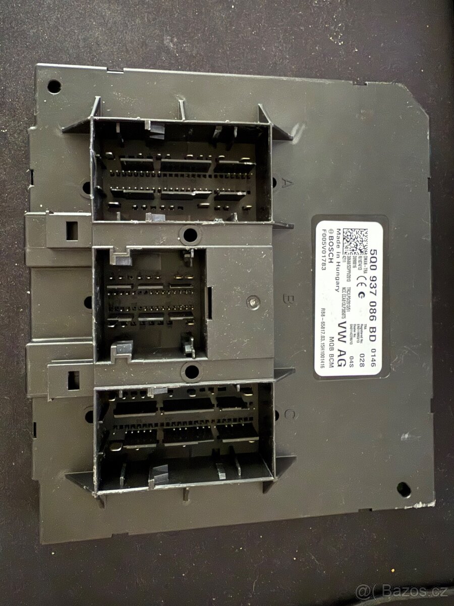 Řídící jednotka palubní sítě / Body control module (BCM) MQB