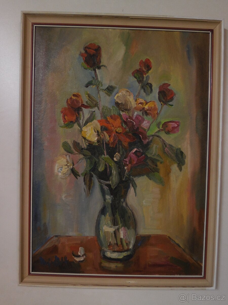 Květinové zátiší, Josef  Nejedlík