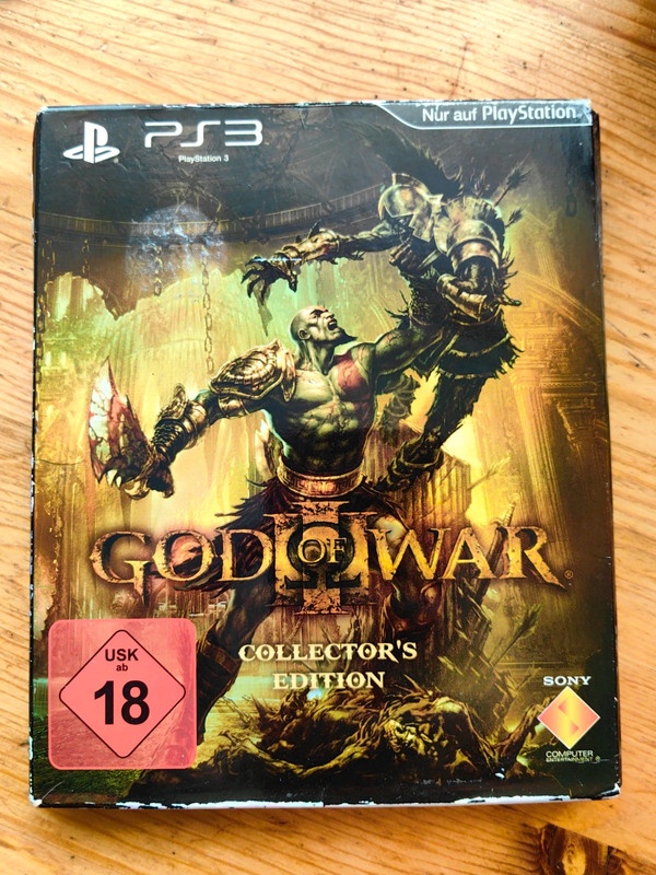 God of War 3 Collector edition PS3