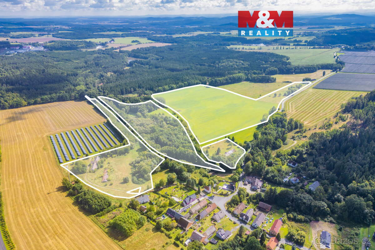 Prodej pole, 238031 m², Přimda