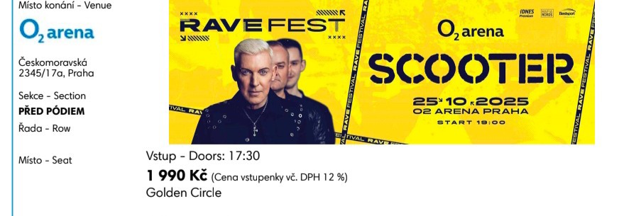 Ravefest Scooter Praha