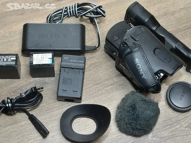 SONY NEX-VG10E HandycamFull HDVE-mount