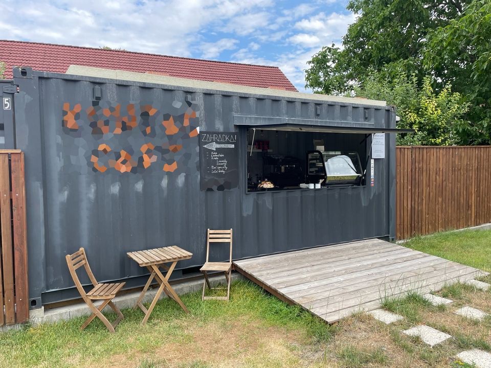 Gastro kontejner/ Stánek kompletně připravený pro provoz