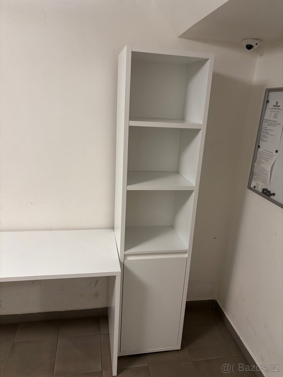 Prodám set stůl+kontejner+skřín - 3 měsíce staré