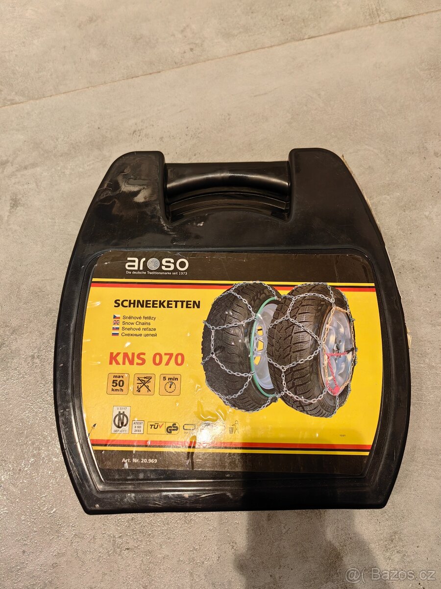 Sněhové řetězy na kola 14-16"